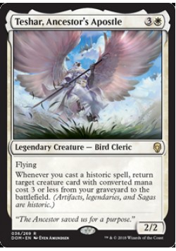 Teshar, Ancestor's Apostle
