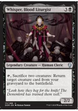 Whisper, Blood Liturgist
