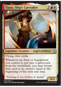 Tiana, Ship's Caretaker