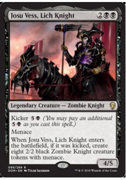 Josu Vess, Lich Knight