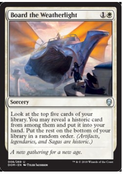 Board the Weatherlight