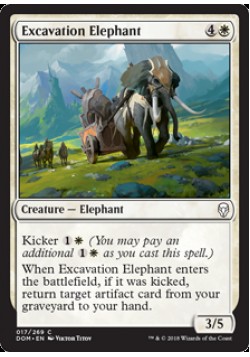 Excavation Elephant