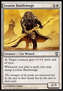 Leonin Battlemage