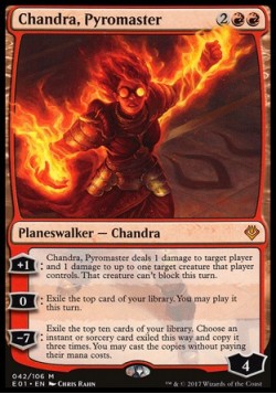 Chandra, Pyromaster