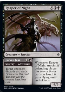 Reaper of Night // Harvest Fear
