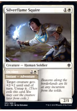 Silverflame Squire // On Alert