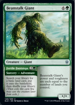 Beanstalk Giant // Fertile Footsteps