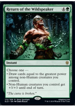 Return of the Wildspeaker