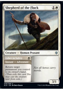 Shepherd of the Flock // Usher to Safety