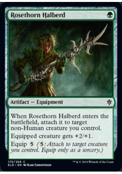 Rosethorn Halberd