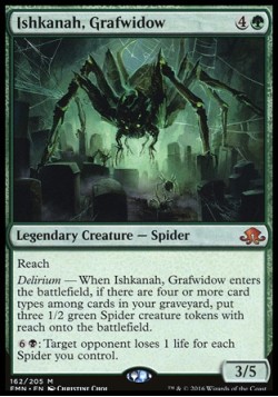 Ishkanah, Grafwidow
