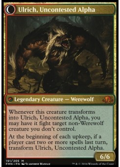 Ulrich, Uncontested Alpha