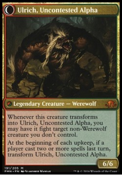 Ulrich, Uncontested Alpha
