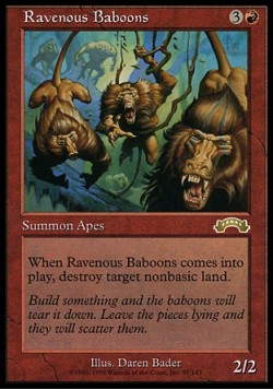 Ravenous Baboons