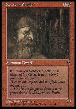Dwarven Soldier (Alexander)