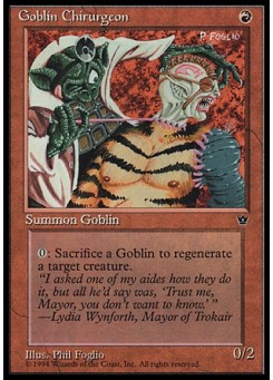 Goblin Chirurgeon (Foglio)