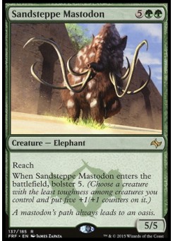 Sandsteppe Mastodon