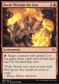 Break Through the Line