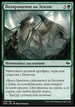 Возвращение на Землю