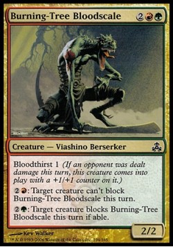 Burning-Tree Bloodscale