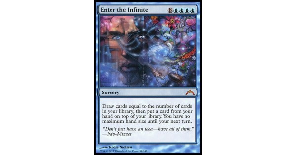 Размер вашей руки неограничен МТГ. MTG Infinity Globe. Эльша познавшая бесконечность МТГ. Teresa Nielsen enter the Infinity
