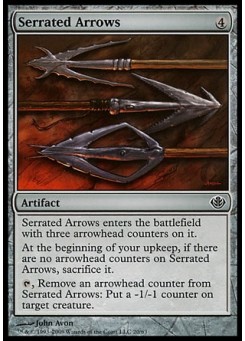 Serrated Arrows