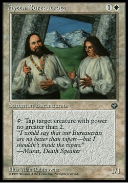 Aysen Bureaucrats (A)