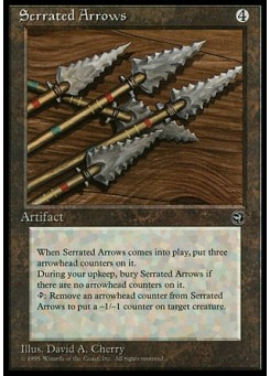 Serrated Arrows