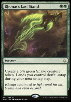 Rhonas's Last Stand
