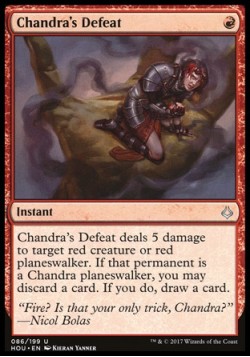 Chandra's Defeat