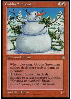 Goblin Snowman