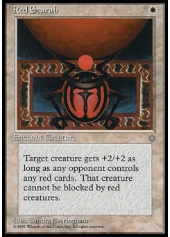 Red Scarab