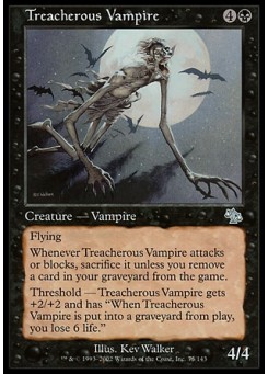 Treacherous Vampire