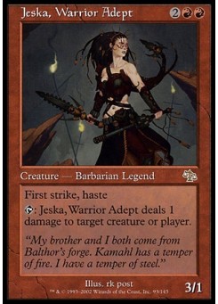 Jeska, Warrior Adept