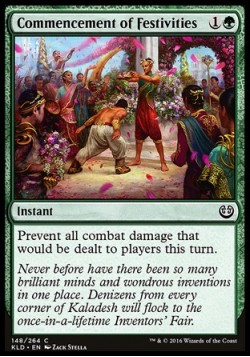 Commencement of Festivities