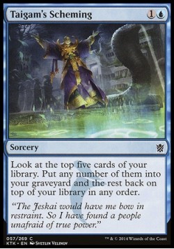 Taigam's Scheming