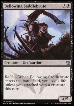 Bellowing Saddlebrute