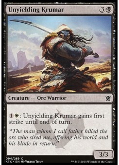 Unyielding Krumar