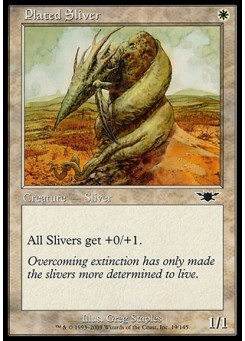 Plated Sliver