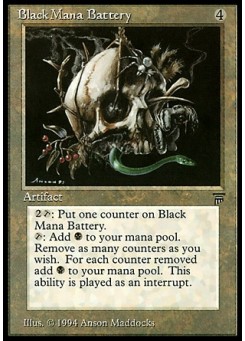 Black Mana Battery