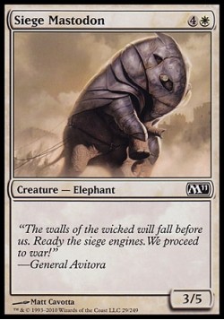 Siege Mastodon