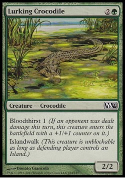 Lurking Crocodile