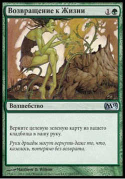 Возвращение к Жизни