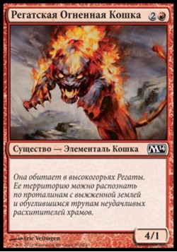 Регатская Огненная Кошка