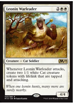 Leonin Warleader