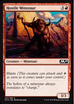 Hostile Minotaur