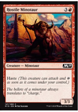 Hostile Minotaur