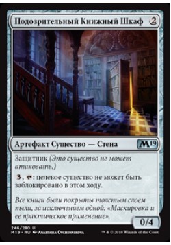 Подозрительный Книжный Шкаф