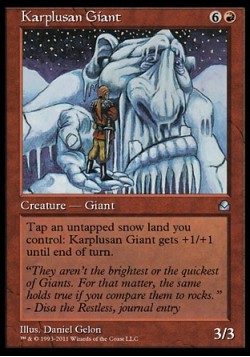 Karplusan Giant