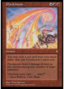 Pyrokinesis
